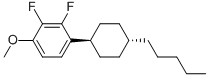 TRANS-2,3-DIFLUORO-1-METHOXY-4-(4-PENTYL-CYCLOHEXYL)-BENZENE CAS#: 609779-53-5
