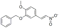 TRANS-3-BENZYLOXY-4-METHOXY-BETA-NITROSTYRENE CAS#: 63909-29-5