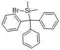 TRITYLDIMETHYLBROMOSILANE CAS#: 62092-85-7