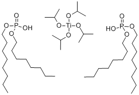 Tetraisopropyl di(dioctylphosphate) titanate CAS#: 65460-52-8