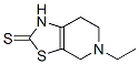 Thiazolo[5,4-c]pyridine-2(1H)-thione, 5-ethyl-4,5,6,7-tetrahydro- (9CI) CAS#: 695140-83-1