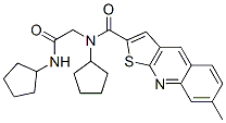 Thieno[2,3-b]quinoline-2-carboxamide, N-cyclopentyl-N-[2-(cyclopentylamino)-2-oxoethyl]-7-methyl- (9CI) CAS#: 606114-80-1