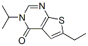 Thieno[2,3-d]pyrimidin-4(3H)-one, 6-ethyl-3-(1-methylethyl)- (9CI) CAS#: 686334-21-4