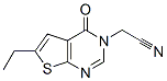 Thieno[2,3-d]pyrimidine-3(4H)-acetonitrile, 6-ethyl-4-oxo- (9CI) CAS#: 686333-94-8