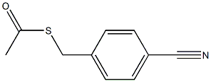Thioacetic acid S-(4-cyano-benzyl) ester CAS#: 643750-00-9