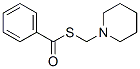 Thiobenzoic acid S-(1-piperidinylmethyl) ester CAS#: 782-50-3
