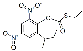 Thiocarbonic acid O-(2-sec-butyl-4,6-dinitrophenyl)S-ethyl ester CAS#: 6074-15-3