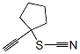 Thiocyanic acid, 1-ethynylcyclopentyl ester (9CI) CAS#: 69166-09-2