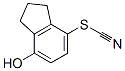 Thiocyanic acid, 2,3-dihydro-7-hydroxy-1H-inden-4-yl ester (9CI) CAS#: 600176-67-8