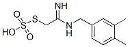 Thiosulfuric acid hydrogen S-[2-(3,4-dimethylbenzylamino)-2-iminoethyl] ester CAS#: 63869-36-3