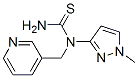 Thiourea, N-(1-methyl-1H-pyrazol-3-yl)-N-(3-pyridinylmethyl)- (9CI) CAS#: 590352-09-3