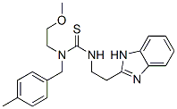 Thiourea, N-[2-(1H-benzimidazol-2-yl)ethyl]-N-(2-methoxyethyl)-N-[(4-methylphenyl)methyl]- (9CI) CAS#: 606090-46-4