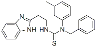 Thiourea, N-[2-(1H-benzimidazol-2-yl)ethyl]-N-(3-methylphenyl)-N-(phenylmethyl)- (9CI) CAS#: 606090-55-5