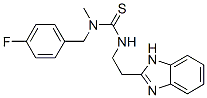 Thiourea, N-[2-(1H-benzimidazol-2-yl)ethyl]-N-[(4-fluorophenyl)methyl]-N-methyl- (9CI) CAS#: 606090-39-5