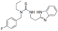 Thiourea, N-[2-(1H-benzimidazol-2-yl)ethyl]-N-[(4-fluorophenyl)methyl]-N-propyl- (9CI) CAS#: 606090-90-8