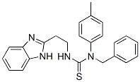 Thiourea, N-[2-(1H-benzimidazol-2-yl)ethyl]-N-(4-methylphenyl)-N-(phenylmethyl)- (9CI) CAS#: 606090-57-7