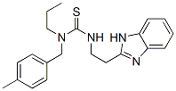 Thiourea, N-[2-(1H-benzimidazol-2-yl)ethyl]-N-[(4-methylphenyl)methyl]-N-propyl- (9CI) CAS#: 606090-91-9