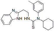 Thiourea, N-[2-(1H-benzimidazol-2-yl)ethyl]-N-cyclohexyl-N-(3-methylphenyl)- (9CI) CAS#: 606090-54-4