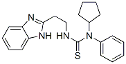 Thiourea, N-[2-(1H-benzimidazol-2-yl)ethyl]-N-cyclopentyl-N-phenyl- (9CI) CAS#: 606090-50-0