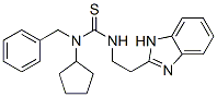 Thiourea, N-[2-(1H-benzimidazol-2-yl)ethyl]-N-cyclopentyl-N-(phenylmethyl)- (9CI) CAS#: 606090-58-8