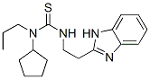 Thiourea, N-[2-(1H-benzimidazol-2-yl)ethyl]-N-cyclopentyl-N-propyl- (9CI) CAS#: 606090-87-3