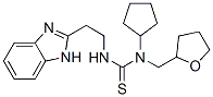 Thiourea, N-[2-(1H-benzimidazol-2-yl)ethyl]-N-cyclopentyl-N-[(tetrahydro-2-furanyl)methyl]- (9CI) CAS#: 606090-73-7