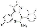 Thiourea, N-(2,3-dimethylphenyl)-N-[4-(4-fluorophenyl)-5-methyl-1H-pyrazol-3-yl]- (9CI) CAS#: 606102-10-7