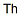Thorium CAS#: 7440-29-1