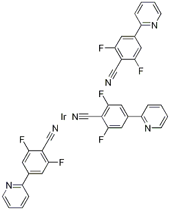 Tri[2-(5-cyano-4,6-difluorophenyl)pyridinato-C2,N] IridiuM(III) CAS#: 666177-69-1
