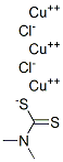 Tricopper dichloride dimethyldithiocarbamate CAS#: 7076-63-3