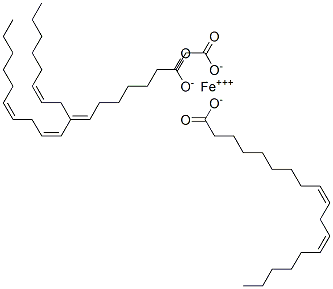 Tris[(9Z,12Z)-9,12-octadecadienoic acid] iron(III) salt CAS#: 68109-59-1