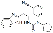 Urea, N-[2-(1H-benzimidazol-2-yl)ethyl]-N-(3-cyanophenyl)-N-cyclopentyl- (9CI) CAS#: 606091-30-9