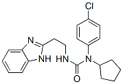 Urea, N-[2-(1H-benzimidazol-2-yl)ethyl]-N-(4-chlorophenyl)-N-cyclopentyl- (9CI) CAS#: 606091-10-5