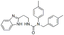 Urea, N-[2-(1H-benzimidazol-2-yl)ethyl]-N-(4-methylphenyl)-N-[(4-methylphenyl)methyl]- (9CI) CAS#: 606090-96-4