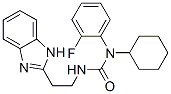 Urea, N-[2-(1H-benzimidazol-2-yl)ethyl]-N-cyclohexyl-N-(2-fluorophenyl)- (9CI) CAS#: 606091-19-4