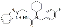 Urea, N-[2-(1H-benzimidazol-2-yl)ethyl]-N-cyclohexyl-N-[(4-fluorophenyl)methyl]- (9CI) CAS#: 606091-34-3