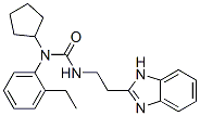 Urea, N-[2-(1H-benzimidazol-2-yl)ethyl]-N-cyclopentyl-N-(2-ethylphenyl)- (9CI) CAS#: 606090-99-7