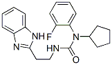 Urea, N-[2-(1H-benzimidazol-2-yl)ethyl]-N-cyclopentyl-N-(2-fluorophenyl)- (9CI) CAS#: 606091-18-3