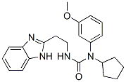 Urea, N-[2-(1H-benzimidazol-2-yl)ethyl]-N-cyclopentyl-N-(3-methoxyphenyl)- (9CI) CAS#: 606091-03-6