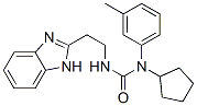 Urea, N-[2-(1H-benzimidazol-2-yl)ethyl]-N-cyclopentyl-N-(3-methylphenyl)- (9CI) CAS#: 606090-97-5
