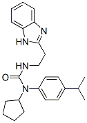 Urea, N-[2-(1H-benzimidazol-2-yl)ethyl]-N-cyclopentyl-N-[4-(1-methylethyl)phenyl]- (9CI) CAS#: 606091-21-8