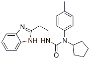 Urea, N-[2-(1H-benzimidazol-2-yl)ethyl]-N-cyclopentyl-N-(4-methylphenyl)- (9CI) CAS#: 606090-95-3