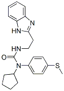 Urea, N-[2-(1H-benzimidazol-2-yl)ethyl]-N-cyclopentyl-N-[4-(methylthio)phenyl]- (9CI) CAS#: 606091-25-2