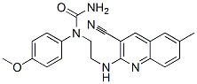 Urea, N-[2-[(3-cyano-6-methyl-2-quinolinyl)amino]ethyl]-N-(4-methoxyphenyl)- (9CI) CAS#: 606105-34-4