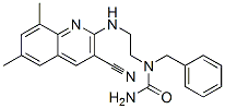 Urea, N-[2-[(3-cyano-6,8-dimethyl-2-quinolinyl)amino]ethyl]-N-(phenylmethyl)- (9CI) CAS#: 606105-67-3