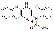Urea, N-[2-[(3-cyano-8-methyl-2-quinolinyl)amino]ethyl]-N-(2-fluorophenyl)- (9CI) CAS#: 606105-06-0