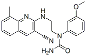 Urea, N-[2-[(3-cyano-8-methyl-2-quinolinyl)amino]ethyl]-N-(3-methoxyphenyl)- (9CI) CAS#: 606104-94-3