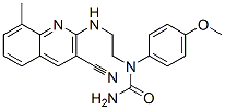 Urea, N-[2-[(3-cyano-8-methyl-2-quinolinyl)amino]ethyl]-N-(4-methoxyphenyl)- (9CI) CAS#: 606104-96-5