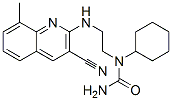 Urea, N-[2-[(3-cyano-8-methyl-2-quinolinyl)amino]ethyl]-N-cyclohexyl- (9CI) CAS#: 606104-86-3