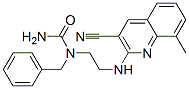 Urea, N-[2-[(3-cyano-8-methyl-2-quinolinyl)amino]ethyl]-N-(phenylmethyl)- (9CI) CAS#: 606104-92-1